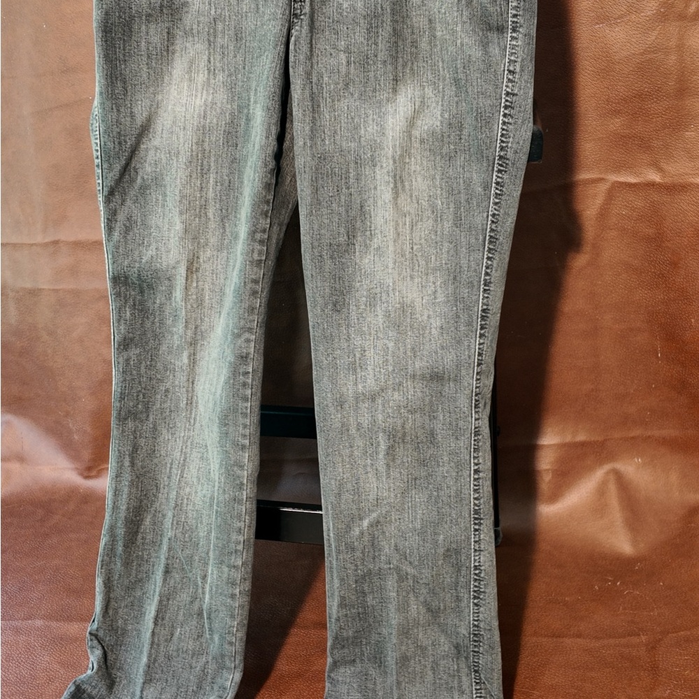 Jeanstar Women's Straight Leg Gray Jeans